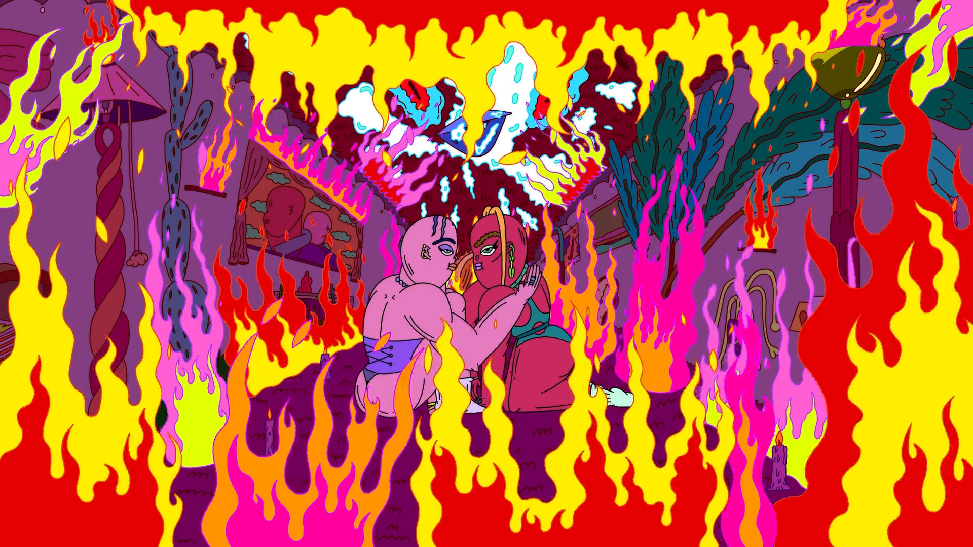 Adult Swim ID  - Not to scale