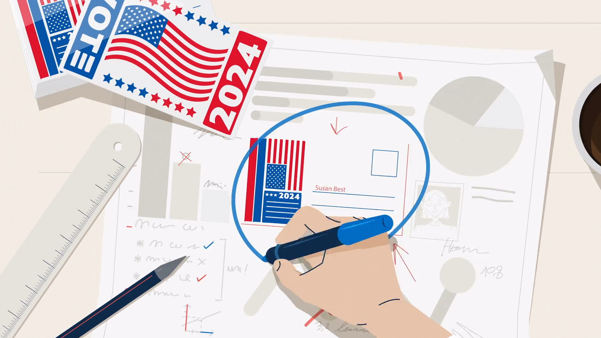 USPS Deliver Win - Not To Scale